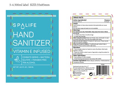 500 ml label - label 4